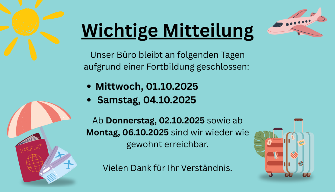 original Wichtige Mitteilung 2 